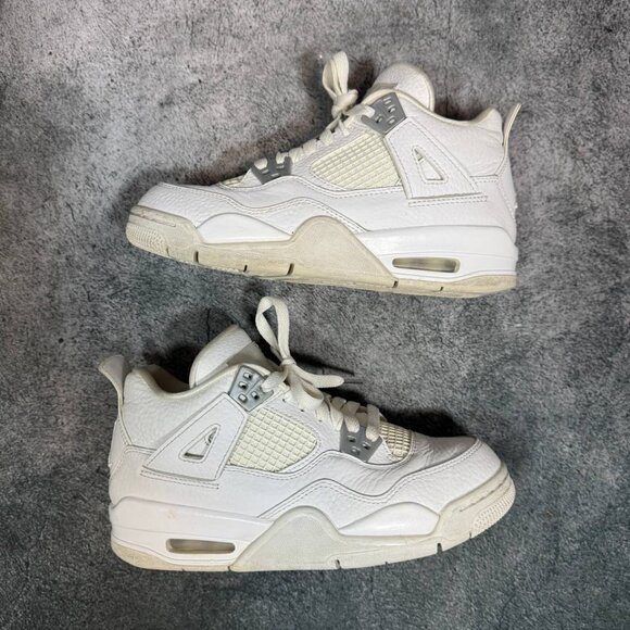Size 4Y | Jordan 4 Pure Monet No Box | Pre-Owned - Picture 5 of 8
